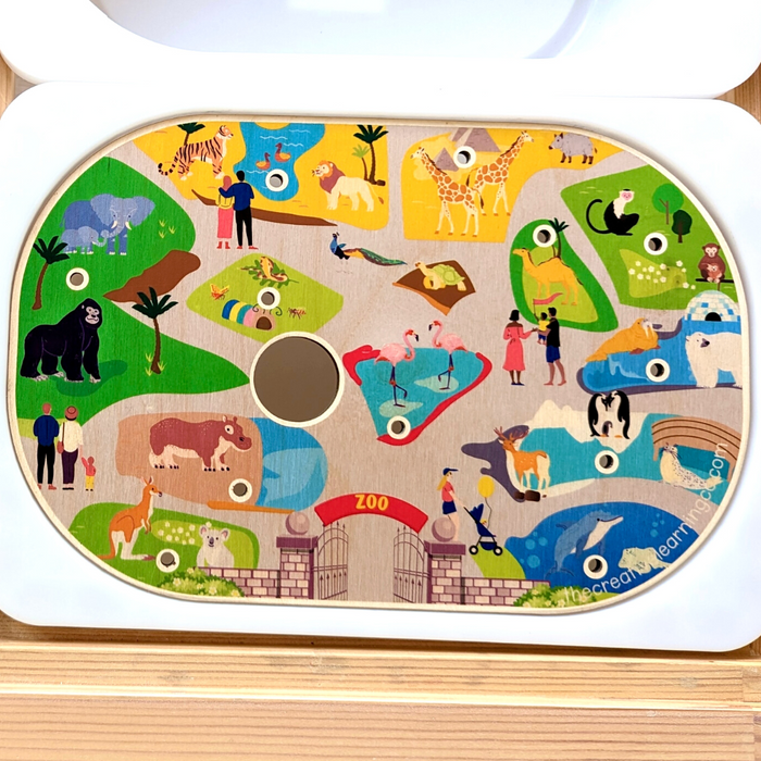 Zoo & Playground (Bundle: Board, Accessories & Digital Printables)