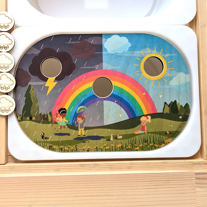 Gardening & Spring Rainbows (Bundle: Board, Accessories & Digital Printables)