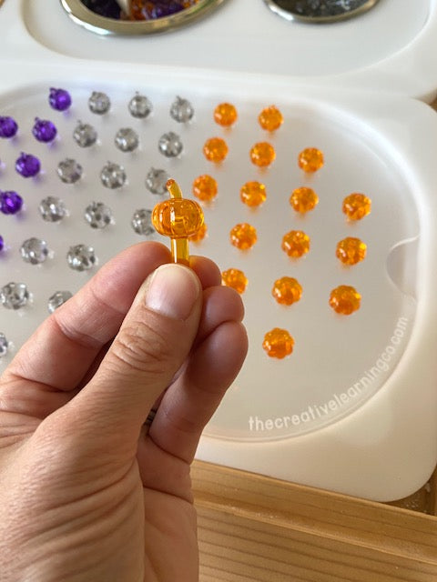 Pumpkin "lites" for Acrylic Peg Board™ (60ct)
