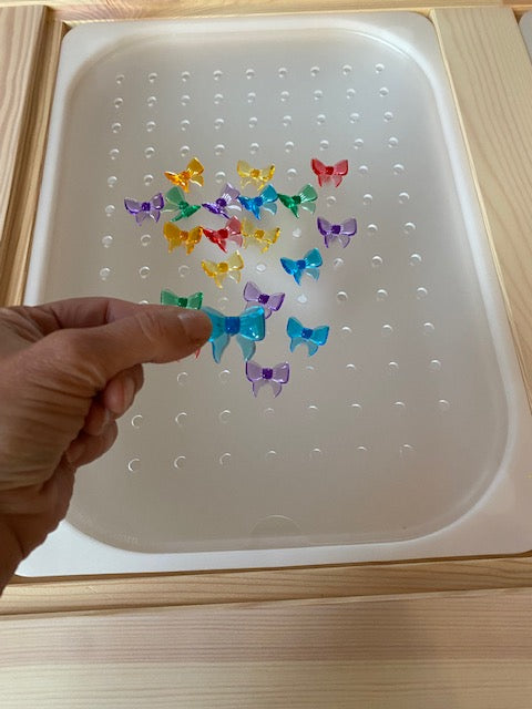 Bow "lites" for Acrylic Peg Board™ (80 ct)
