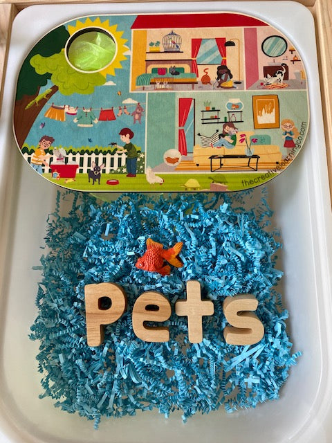 Spring Gardening & Pets (Bundle: Board, Accessories & Digital Printables)