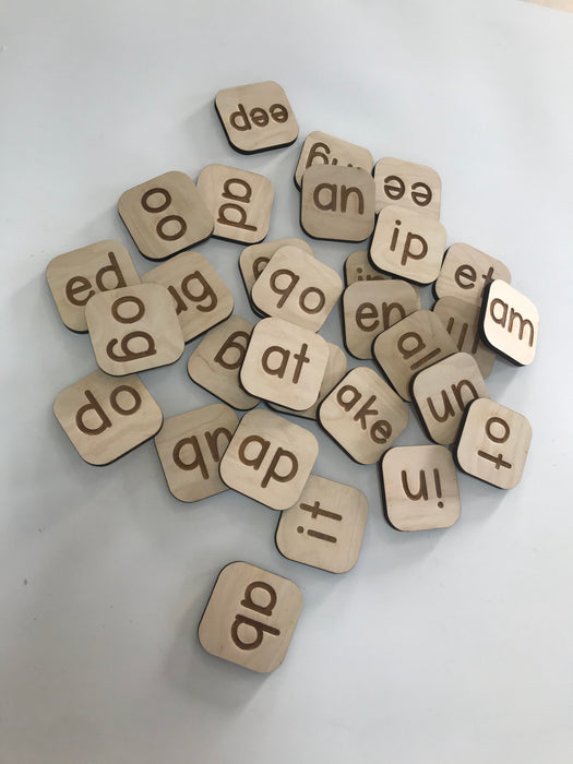 Lowercase Word Family Tiles™