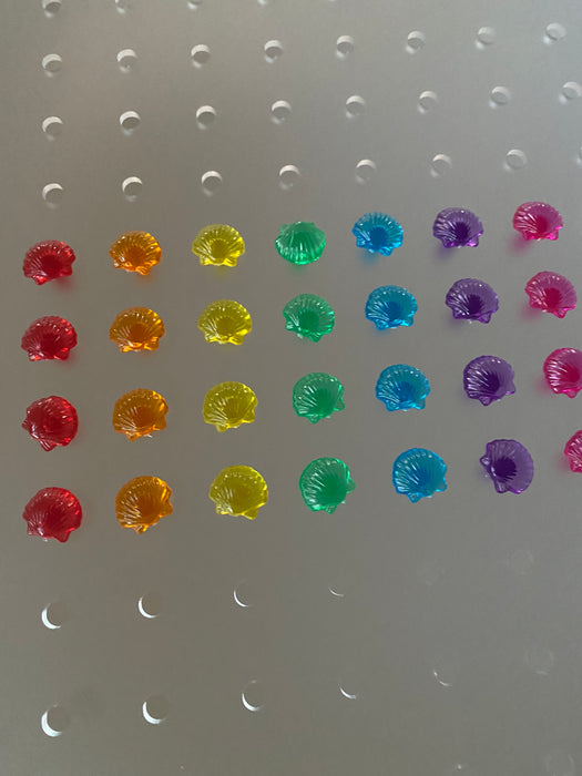 Seashell "lites" for Acrylic Peg Board™ (70ct)