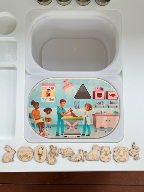 Pet Hospital & Hiking Adventure  (Bundle: Board, Accessories & Digital Printables)