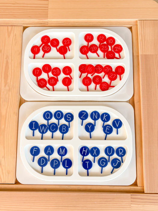Acrylic Number Pegs™ (1-30)
