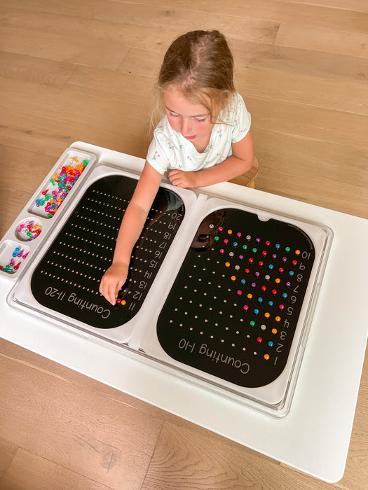 Counting Peg Boards™ 1-10 or 11-20
