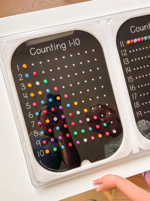 Counting Peg Boards™ 1-10 or 11-20