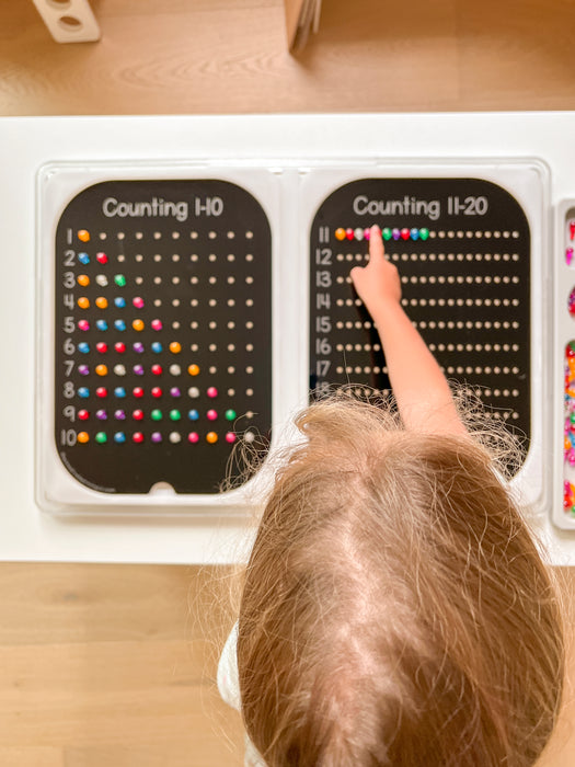 Counting Peg Boards™ 1-10 or 11-20