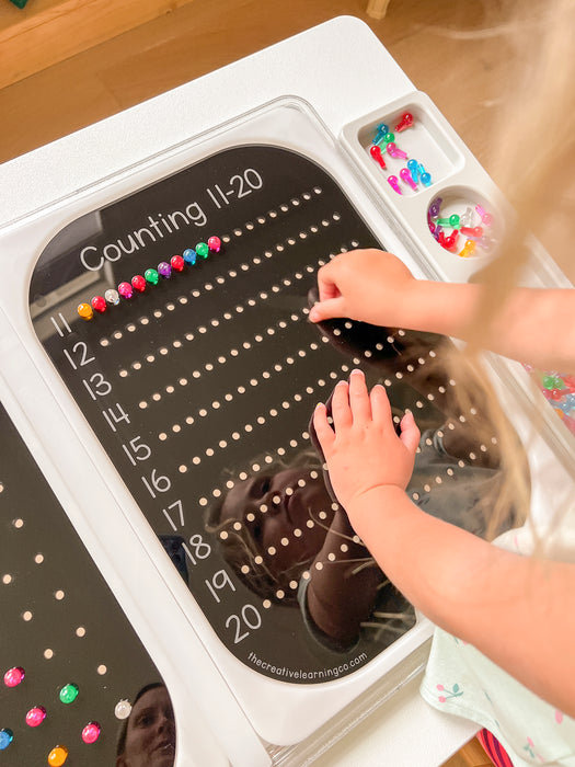 Counting Peg Boards™ 1-10 or 11-20