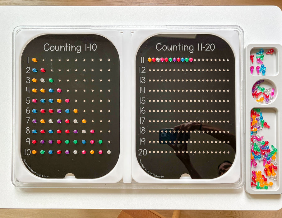 Counting Peg Boards™ 1-10 or 11-20