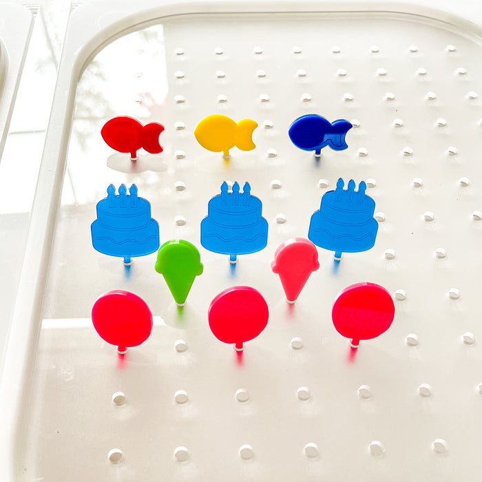 Acrylic Pegs for Standard Acrylic Peg Board™