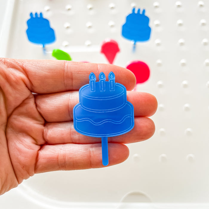 Acrylic Pegs for Standard Acrylic Peg Board™