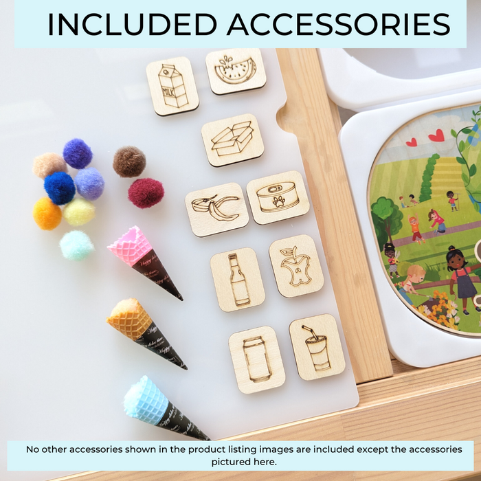 Earth Day & Ice Cream Shop (Bundle: Board, Accessories & Digital Printables)