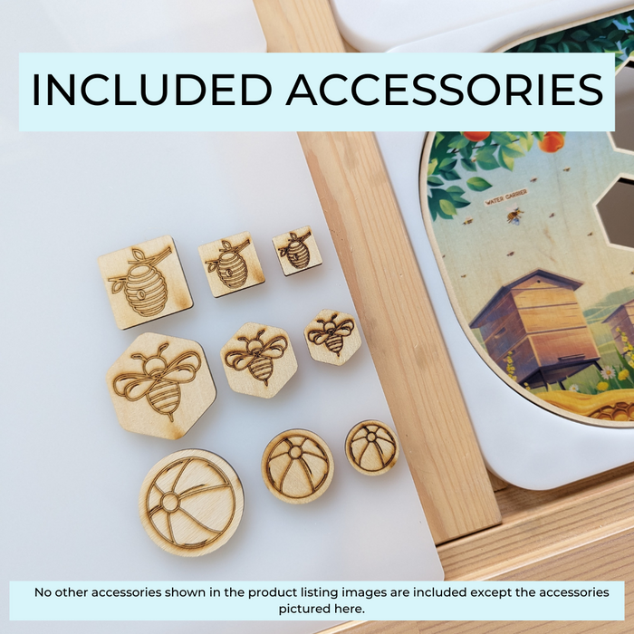 Bee/Pool Day  (Bundle: Board, Accessories & Digital Printables)