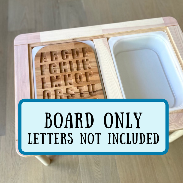 Resin Letter Wood Board (board only - no letters)