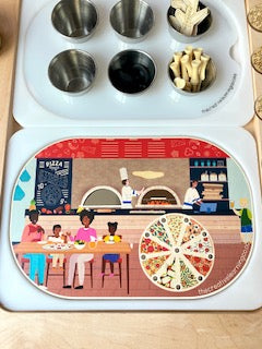 Pizza Night & Airport Adventure  (Bundle: Board, Accessories & Digital Printables)