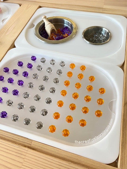 Pumpkin "lites" for Acrylic Peg Board™ (60ct)