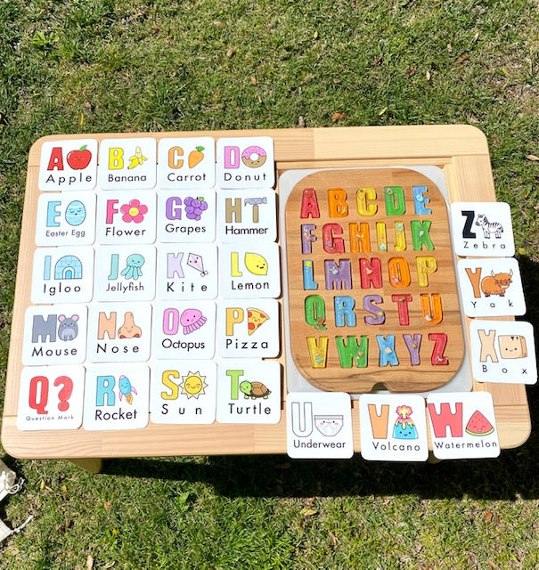 Letter Sound Flash Card Set (26 cards only)