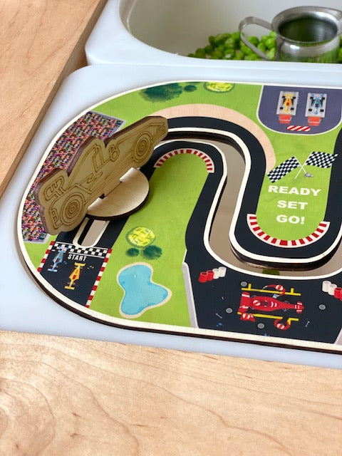 Race Car & Construction Site  (Bundle: Board, Accessories & Digital Printables)