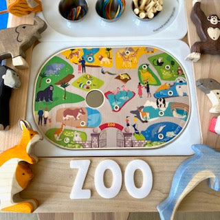 Zoo & Playground  (Bundle: Board, Accessories & Digital Printables)