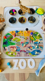 Zoo & Playground  (Bundle: Board, Accessories & Digital Printables)