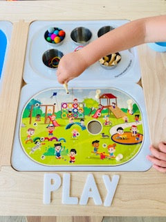 Zoo & Playground  (Bundle: Board, Accessories & Digital Printables)