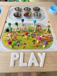 Zoo & Playground  (Bundle: Board, Accessories & Digital Printables)