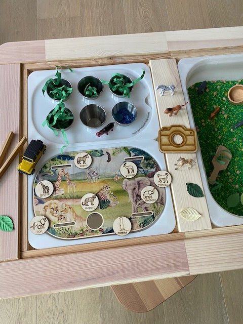African Safari & Doctor Visit (Bundle: Board, Accessories & Digital Printables)
