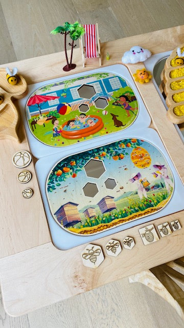 Bee/Pool Day  (Bundle: Board, Accessories & Digital Printables)