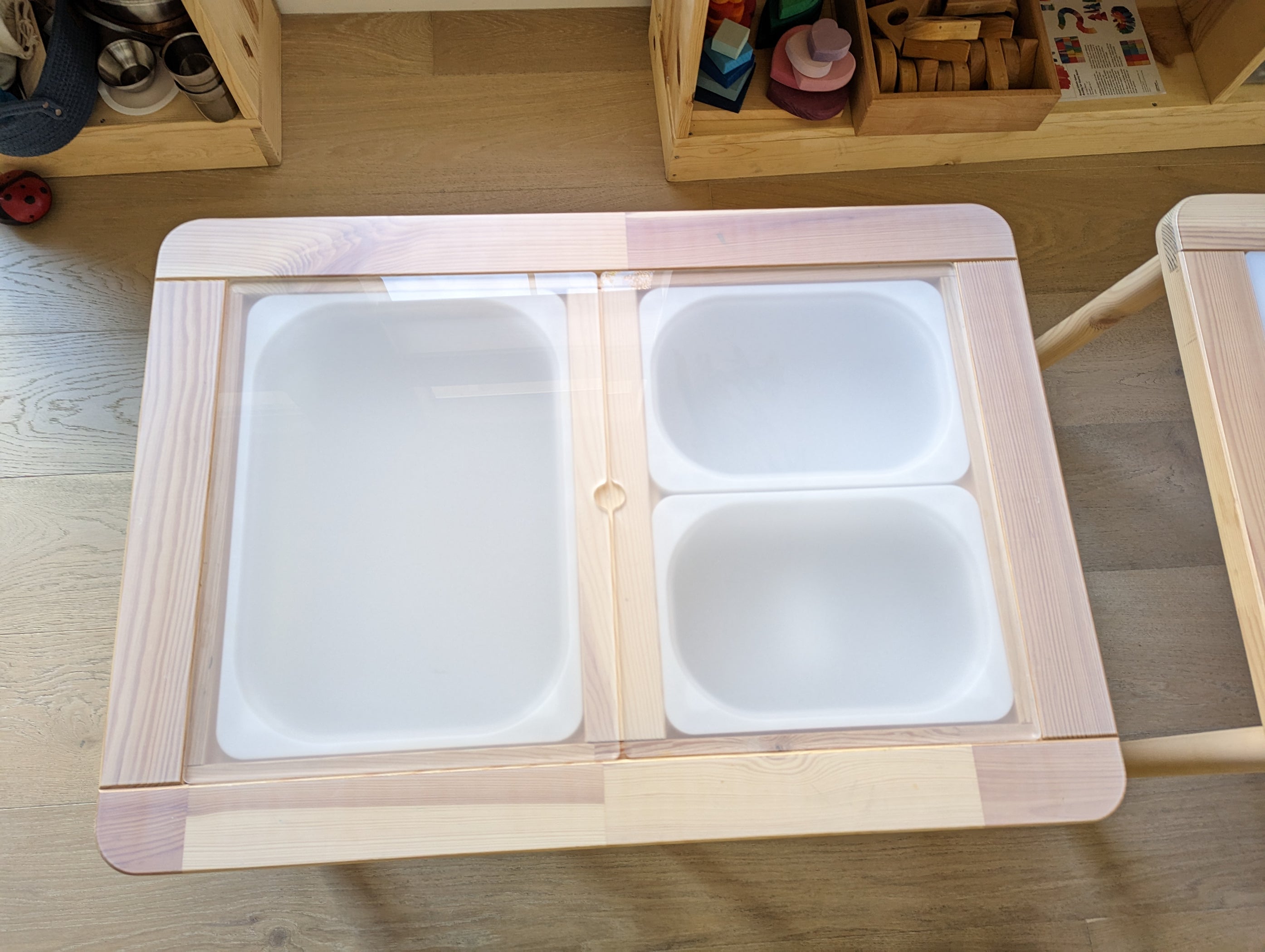 Acrylic Tops for Flisat Table Upgrade your sensory table — The