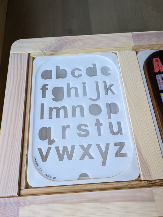 Lowercase Acrylic Resin Letter Board™