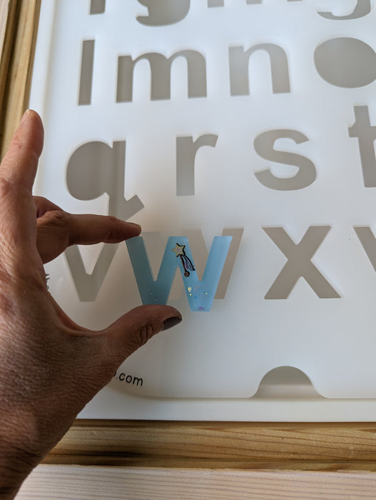 Lowercase Acrylic Resin Letter Board™