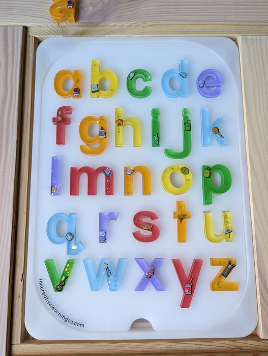 Lowercase Acrylic Resin Letter Board™