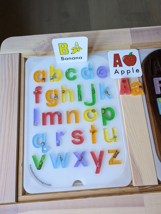 Lowercase Acrylic Resin Letter Board™