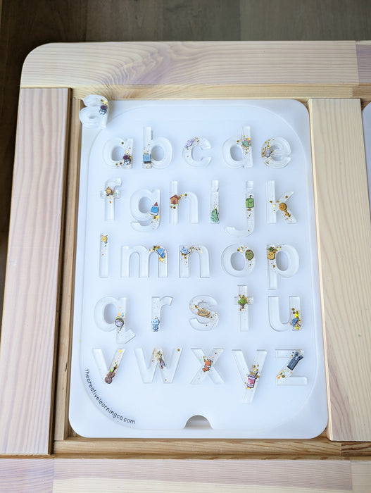 Lowercase Acrylic Resin Letter Board™