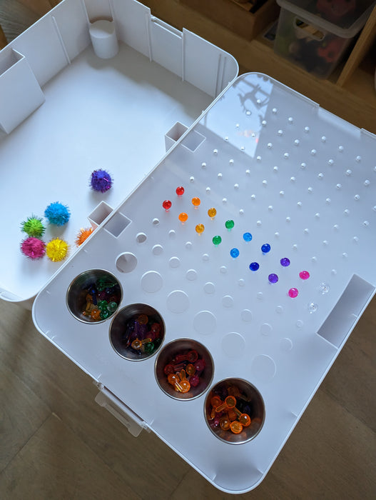 Carry-Play Table - Acrylic Peg Board™