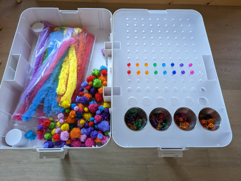 Carry-Play Table - Acrylic Peg Board™