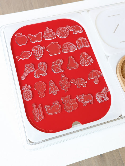 Beginning Letter Sound Acrylic Loose Parts Collection