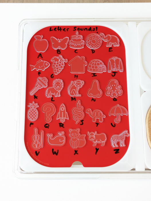 Beginning Letter Sound Acrylic Loose Parts Collection