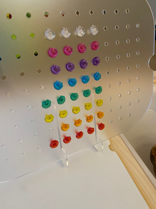 Seashell "lites" for Acrylic Peg Board™ (70ct)