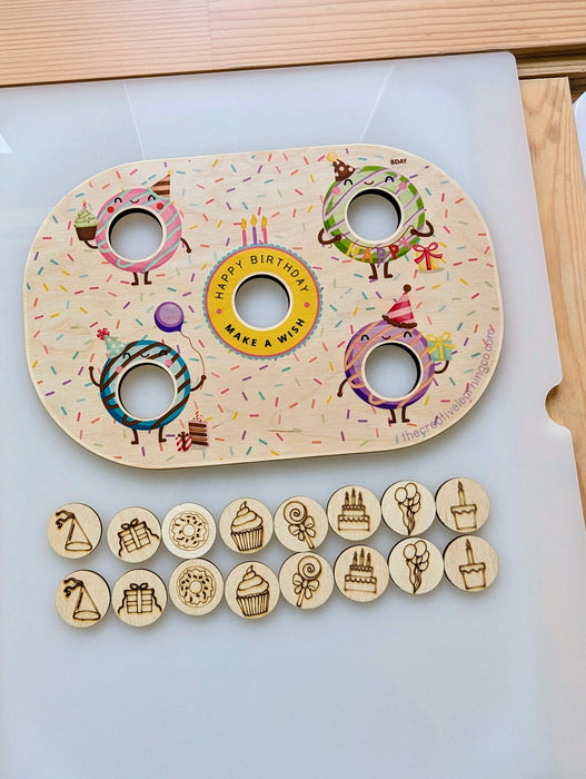 Happy Birthday (Bundle: Board, Accessories & Digital Printables)