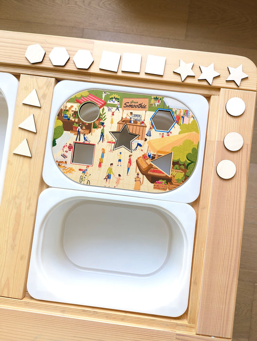 Jungle Jam & Summer Market (Bundle: Board, Accessories & Digital Printables)