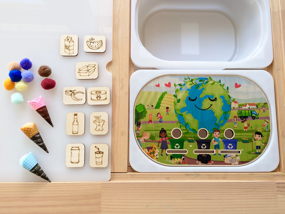 Earth Day & Ice Cream Shop (Bundle: Board, Accessories & Digital Printables)