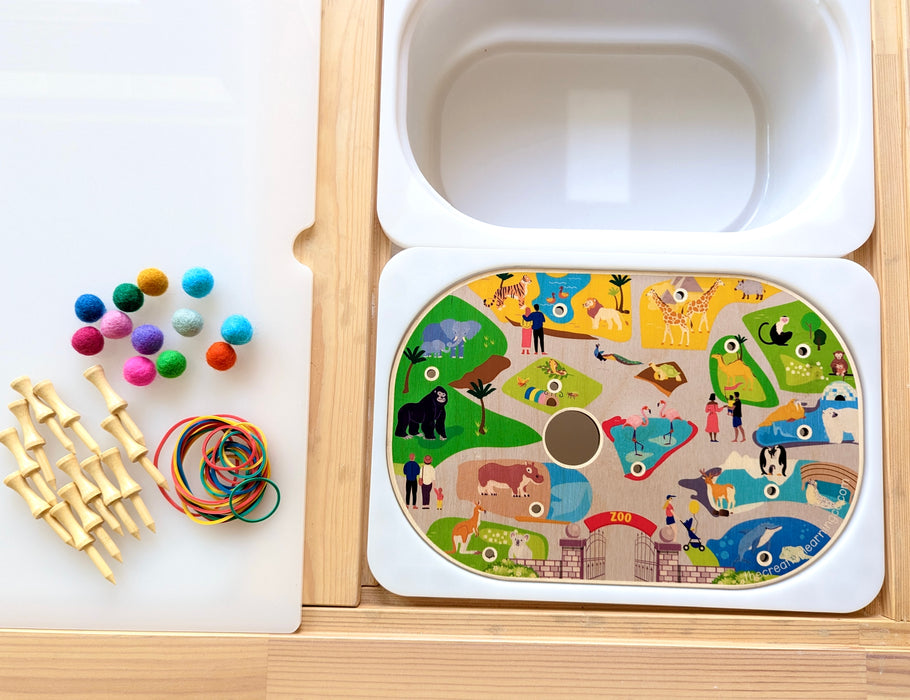 Zoo & Playground  (Bundle: Board, Accessories & Digital Printables)