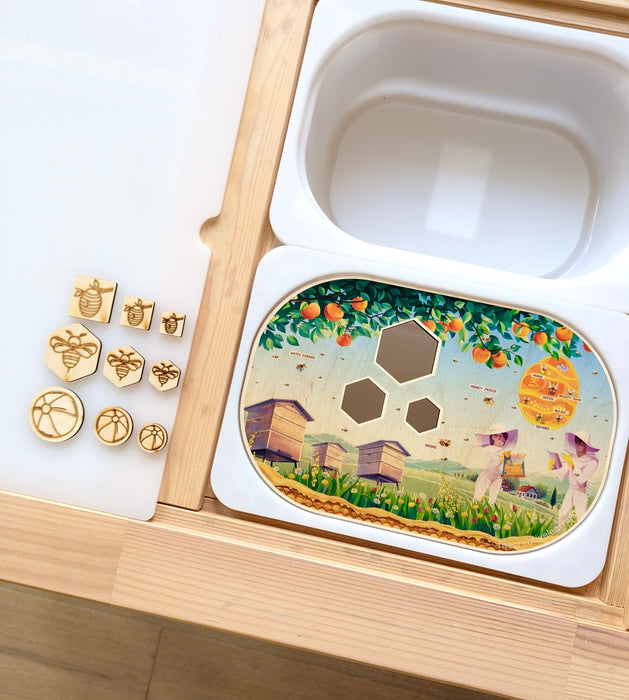 Bee/Pool Day  (Bundle: Board, Accessories & Digital Printables)