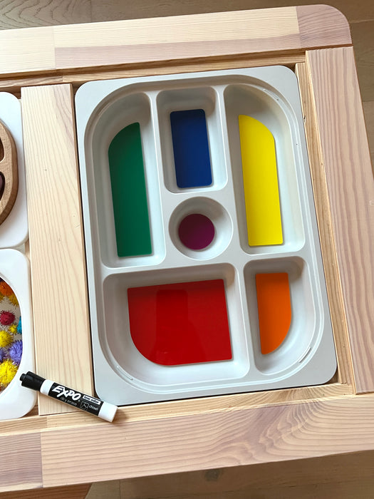 Trofast Tray Bundle (Bottom Inserts + Fine Motor Board)