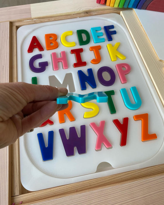 Rainbow Letter Board™ + 26 letters