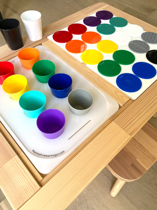 Color Sorting Cup Board™