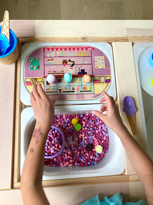 Earth Day & Ice Cream Shop (Bundle: Board, Accessories & Digital Printables)