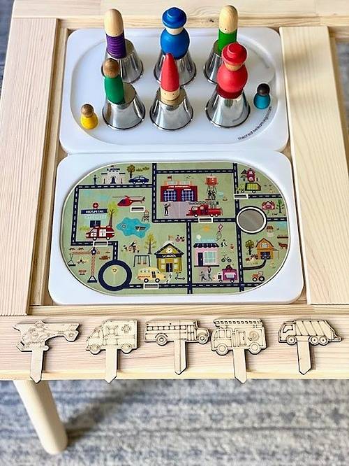 Community Helpers & Woodland Magic (Bundle: Board, Accessories & Digital Printables)